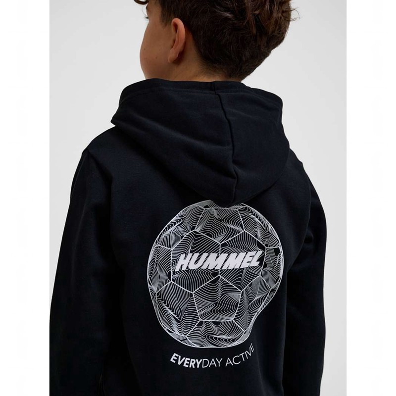 Dětské Mikina s Kapucí Hummel Casper Černé | 536711-552