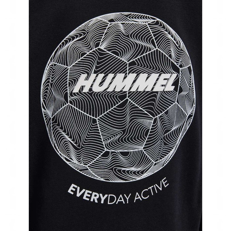 Dětské Mikina s Kapucí Hummel Casper Černé | 536711-552