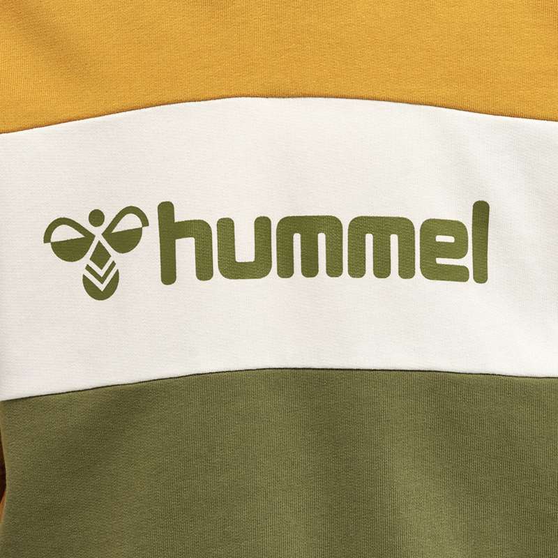 Dětské Mikina s Kapucí Hummel Cloud S/S Olivy Zelené | 525037-250