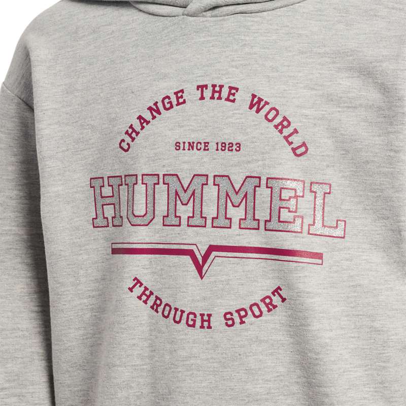 Dětské Mikina s Kapucí Hummel Elena Šedé | 425188-029