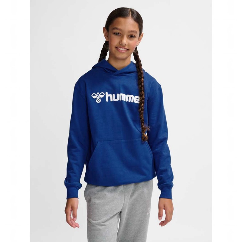 Dětské Mikina s Kapucí Hummel Go 2.0 Logo Blankyt | 116481-086