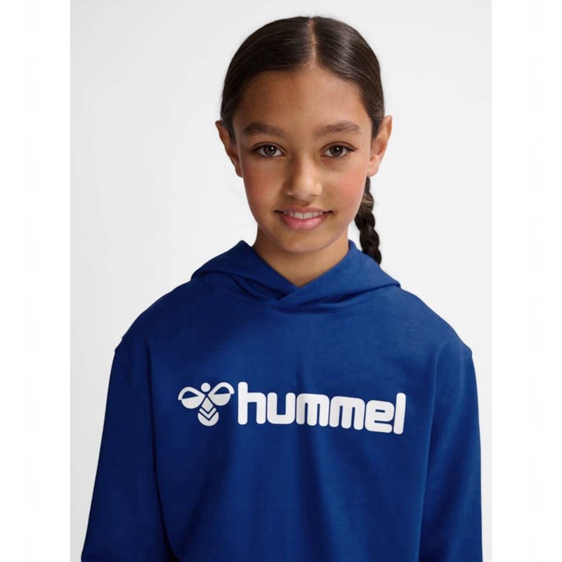 Dětské Mikina s Kapucí Hummel Go 2.0 Logo Blankyt | 116481-086