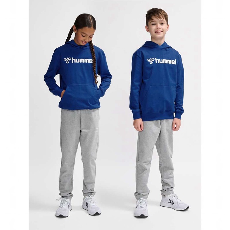 Dětské Mikina s Kapucí Hummel Go 2.0 Logo Blankyt | 116481-086