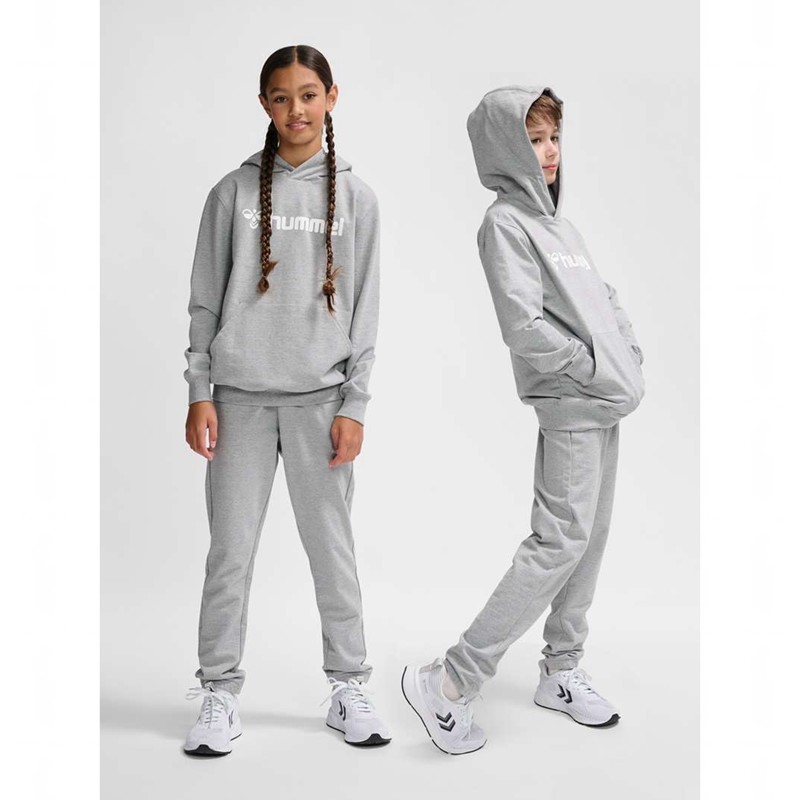 Dětské Mikina s Kapucí Hummel Go 2.0 Logo Šedé | 450375-960