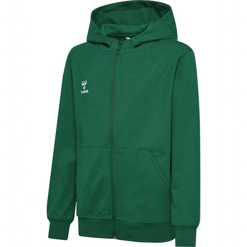 Dětské Mikina s Kapucí Hummel Go 2.0 Zip Zelene | 084350-293