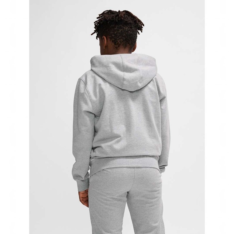 Dětské Mikina s Kapucí Hummel Go 2.0 Zip Šedé | 564498-056