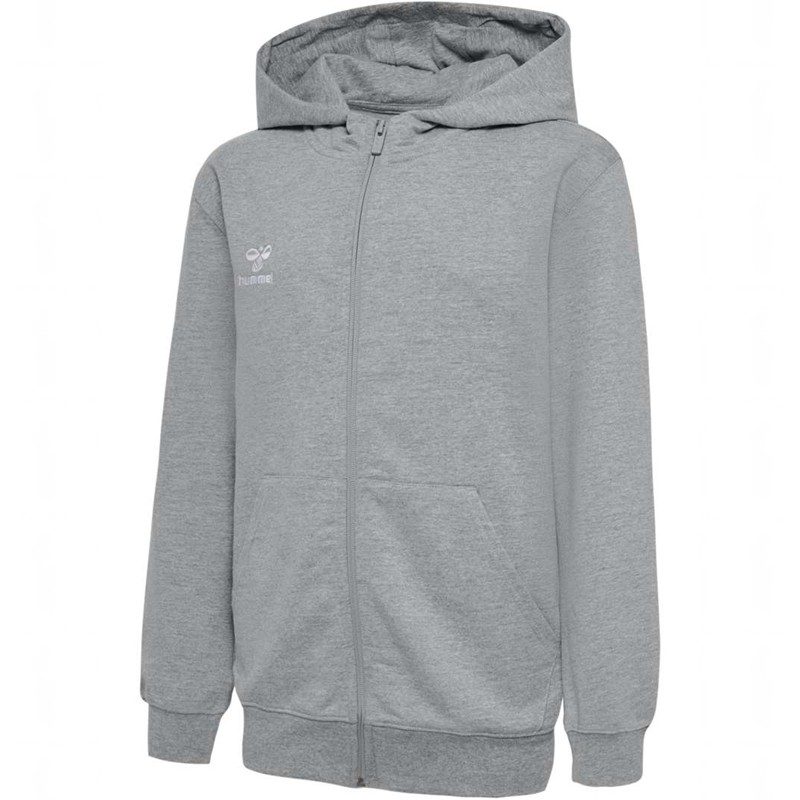 Dětské Mikina s Kapucí Hummel Go 2.0 Zip Šedé | 564498-056
