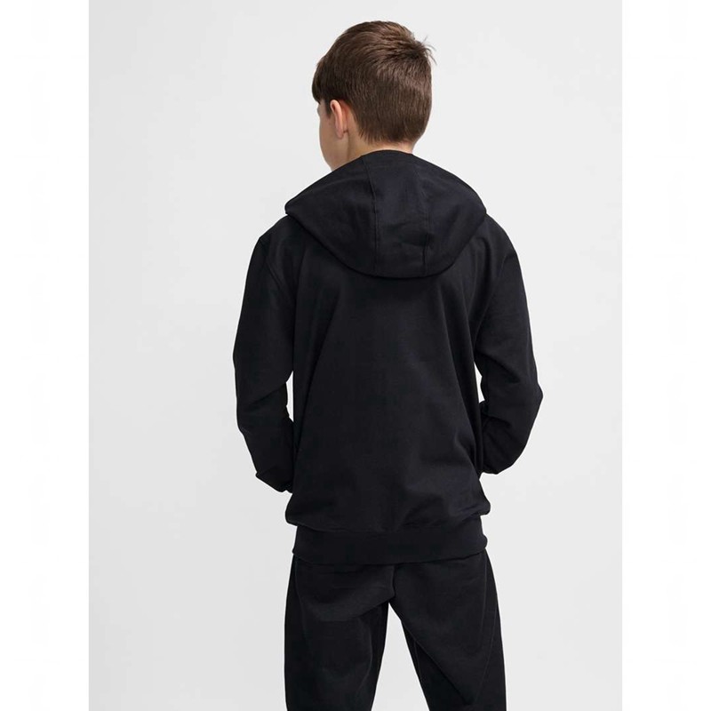 Dětské Mikina s Kapucí Hummel Go 2.0 Zip Černé | 793624-285