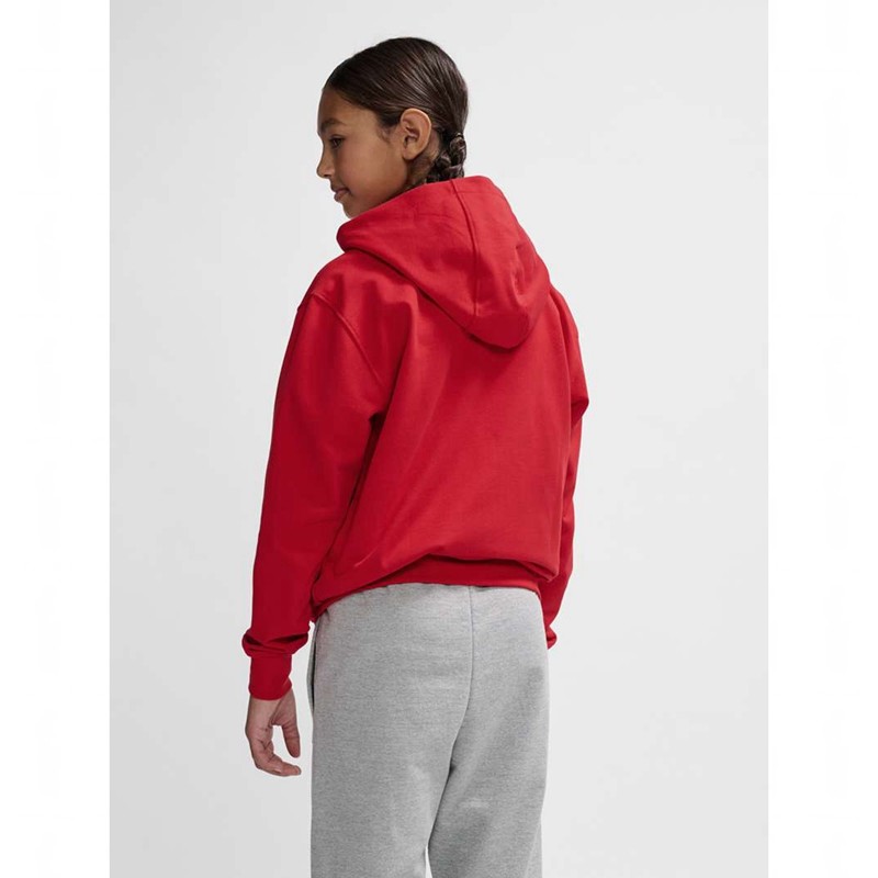 Dětské Mikina s Kapucí Hummel Go 2.0 Zip Červené | 131047-436