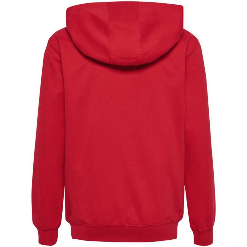 Dětské Mikina s Kapucí Hummel Go 2.0 Zip Červené | 131047-436