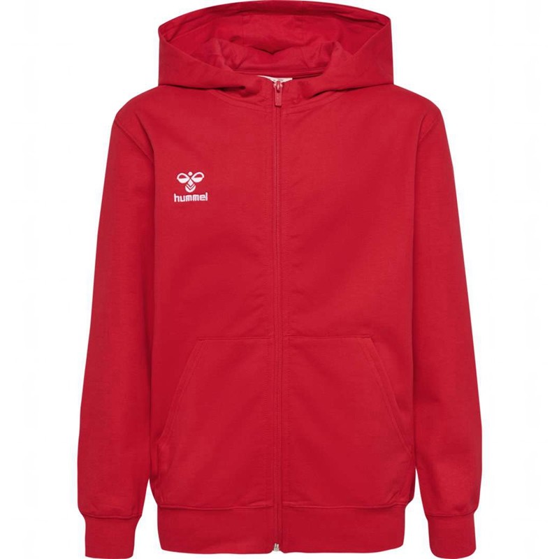 Dětské Mikina s Kapucí Hummel Go 2.0 Zip Červené | 131047-436