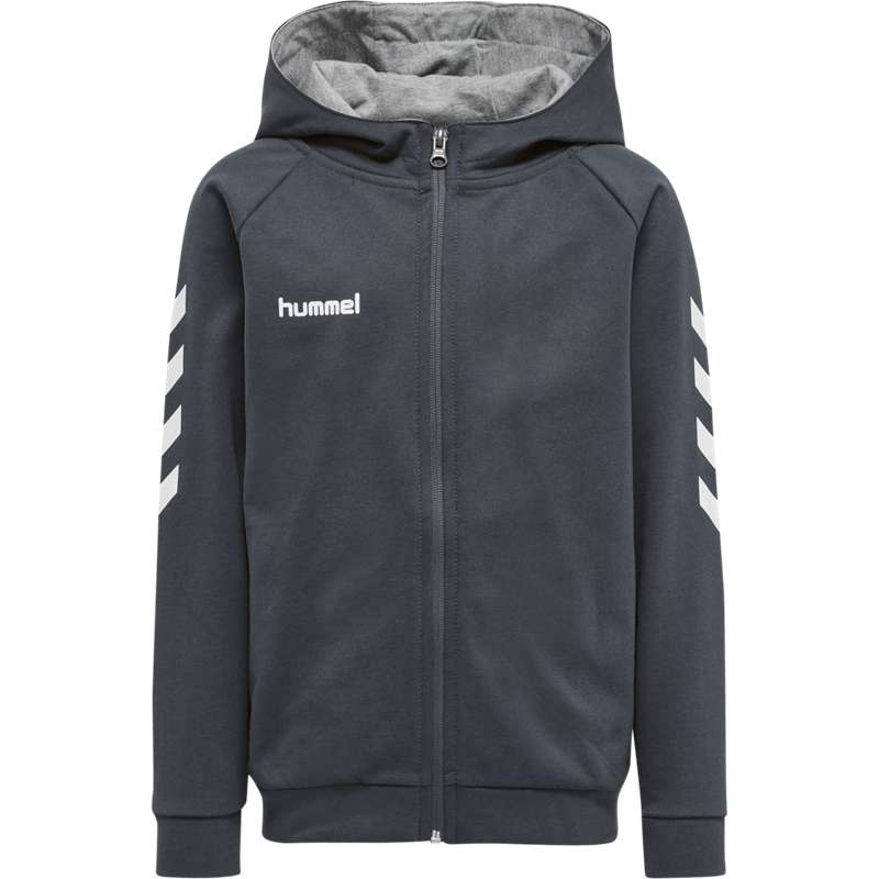 Dětské Mikina s Kapucí Hummel Go Cotton Zip Černé | 517216-945
