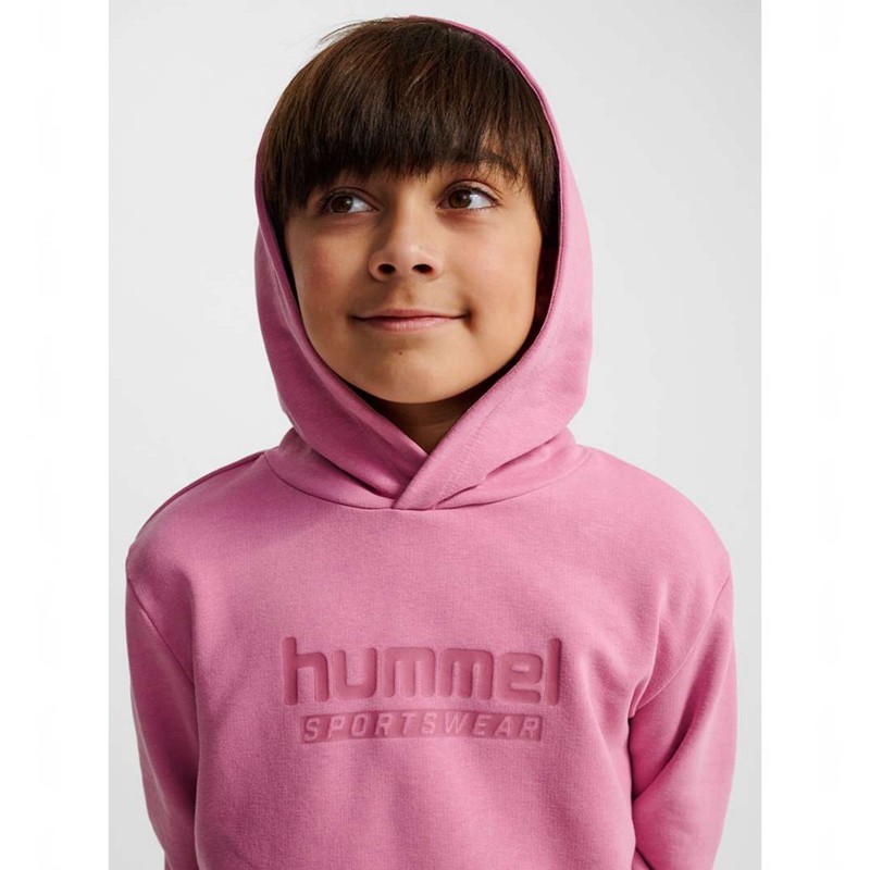 Dětské Mikina s Kapucí Hummel Jr Base Růžové | 547576-580