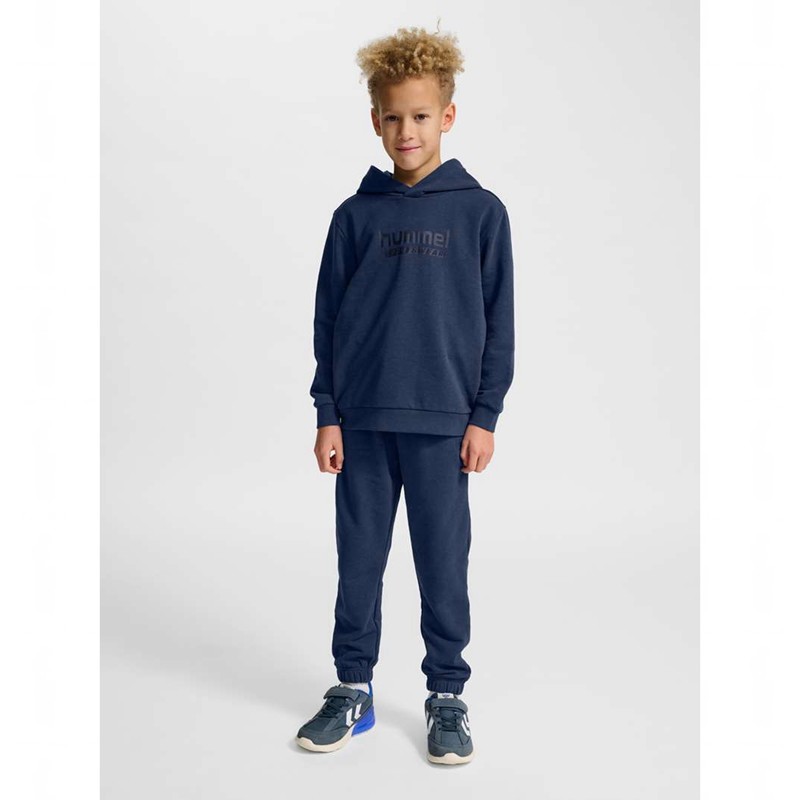 Dětské Mikina s Kapucí Hummel Jr Base Tmavě Blankyt | 148209-144