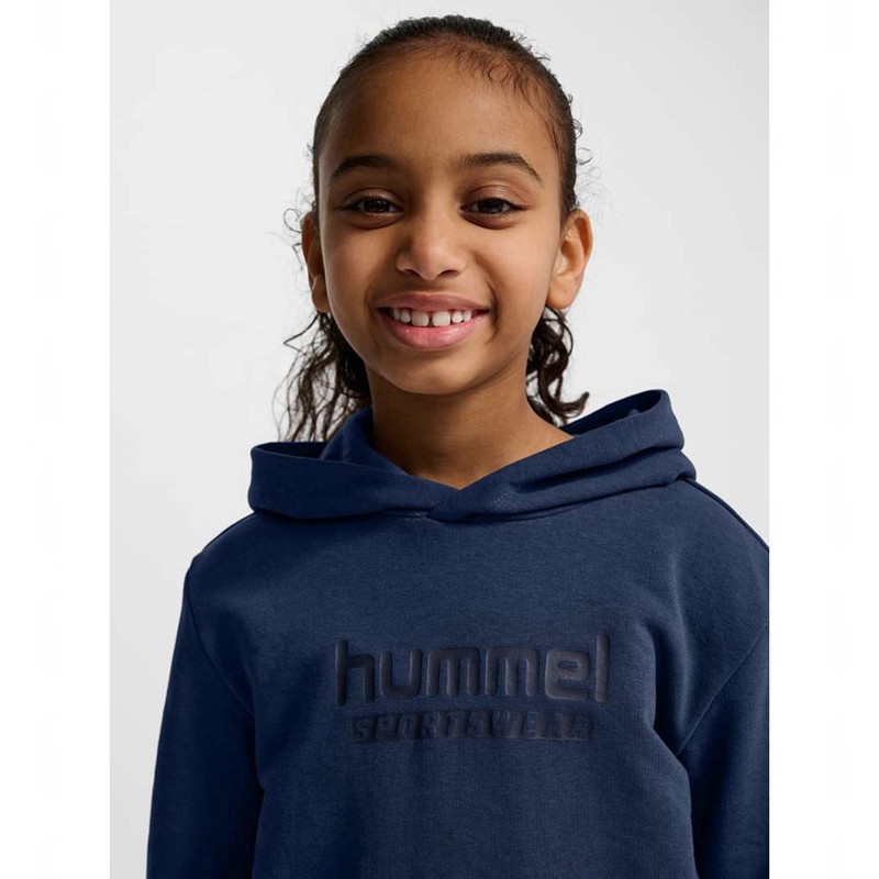 Dětské Mikina s Kapucí Hummel Jr Base Tmavě Blankyt | 148209-144