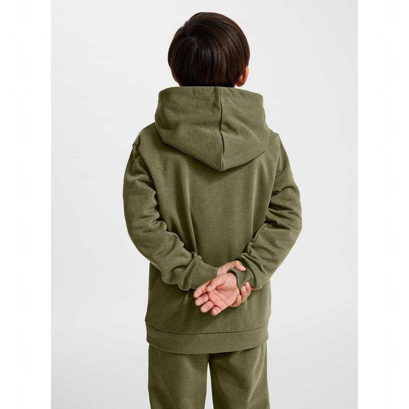 Dětské Mikina s Kapucí Hummel Jr Base Zelene | 266733-499