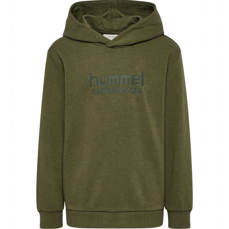 Dětské Mikina s Kapucí Hummel Jr Base Zelene | 266733-499