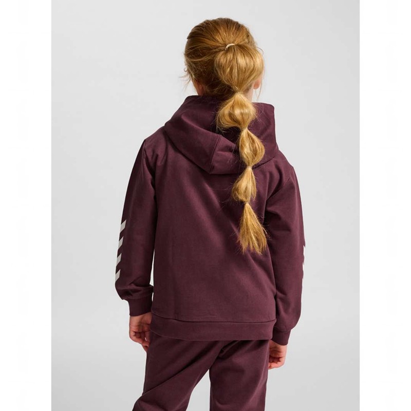 Dětské Mikina s Kapucí Hummel Jr Logo Vínové | 759227-359