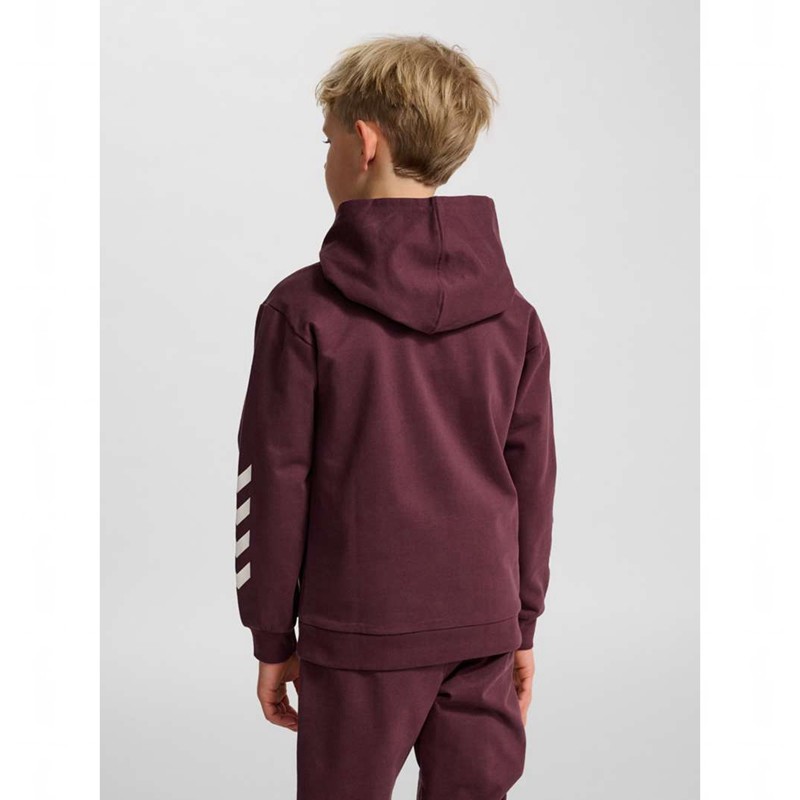 Dětské Mikina s Kapucí Hummel Jr Logo Vínové | 759227-359