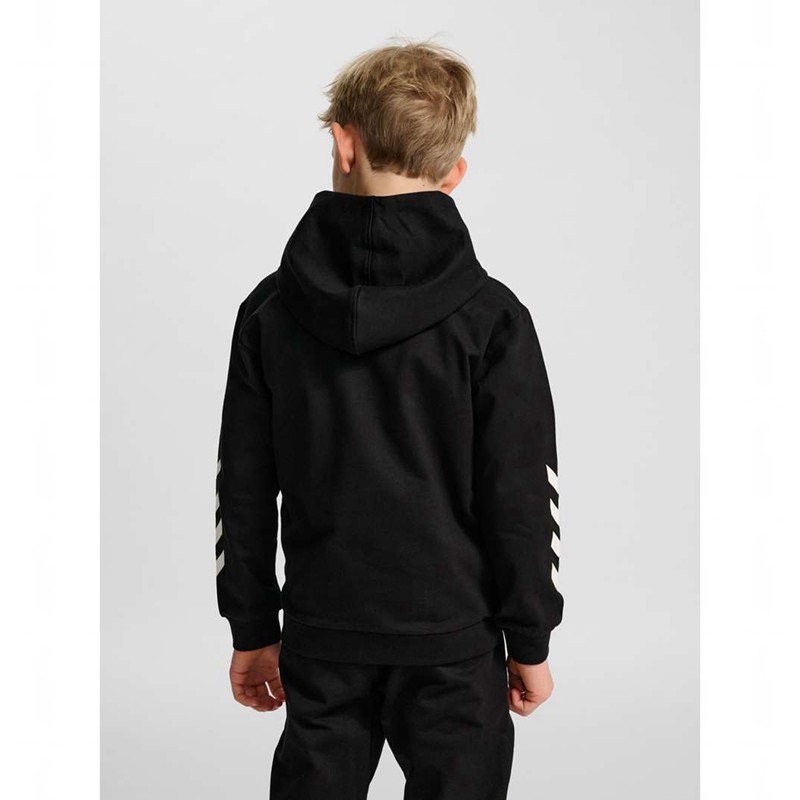 Dětské Mikina s Kapucí Hummel Jr Logo Černé | 660181-846