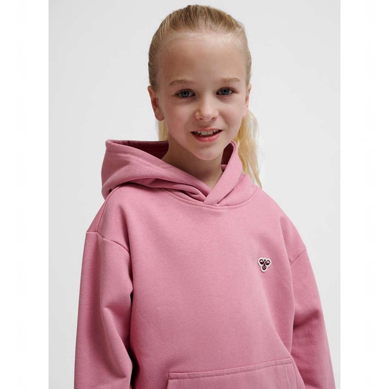 Dětské Mikina s Kapucí Hummel Jr Loose Bee Růžové | 967771-333