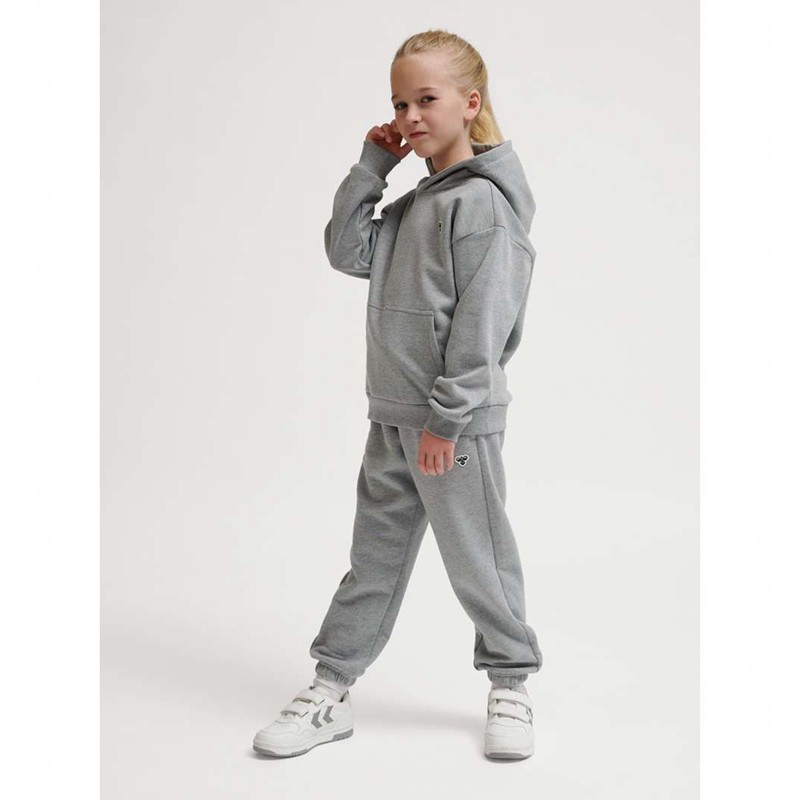 Dětské Mikina s Kapucí Hummel Jr Loose Bee Šedé | 366557-303