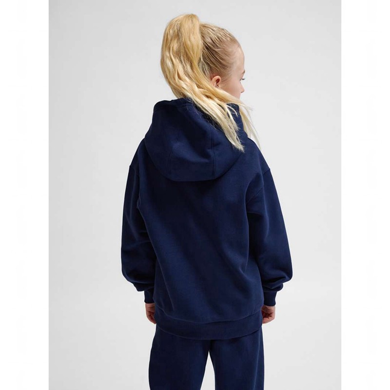 Dětské Mikina s Kapucí Hummel Jr Loose Bee Tmavě Blankyt | 588817-897