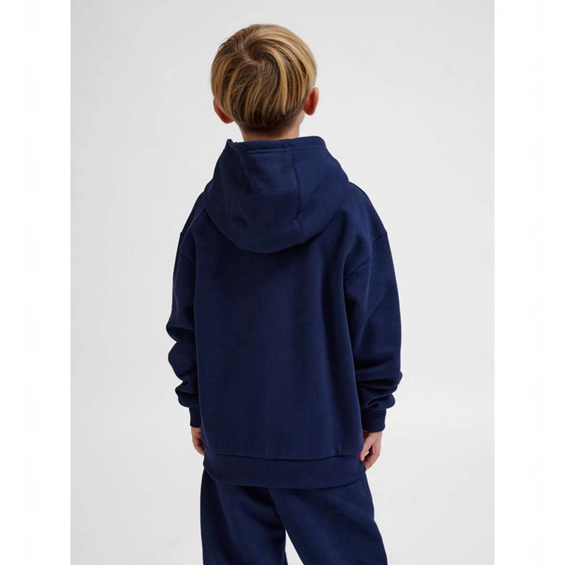 Dětské Mikina s Kapucí Hummel Jr Loose Bee Tmavě Blankyt | 588817-897