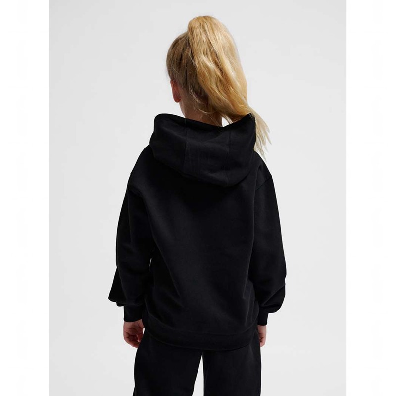 Dětské Mikina s Kapucí Hummel Jr Loose Bee Černé | 200437-445
