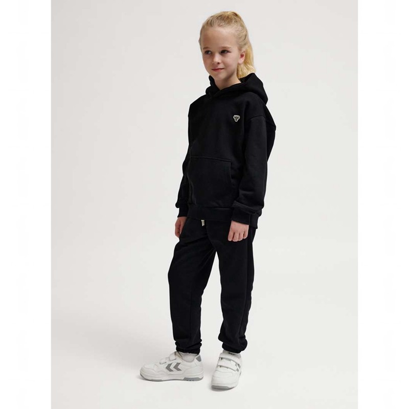 Dětské Mikina s Kapucí Hummel Jr Loose Bee Černé | 200437-445