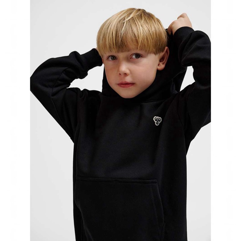 Dětské Mikina s Kapucí Hummel Jr Loose Bee Černé | 200437-445
