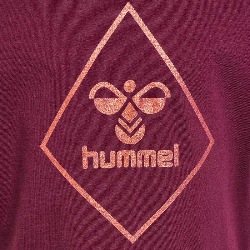 Dětské Mikina s Kapucí Hummel Luna S/S Vínové | 806845-053