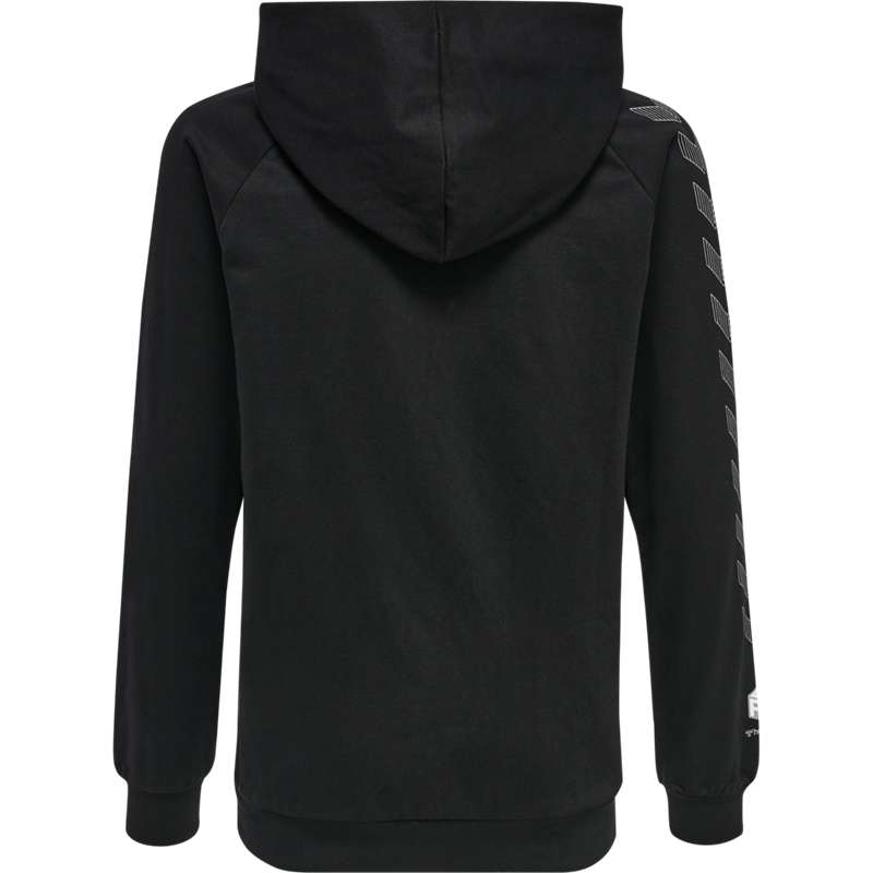 Dětské Mikina s Kapucí Hummel Move Grid Cotton Černé | 767941-392
