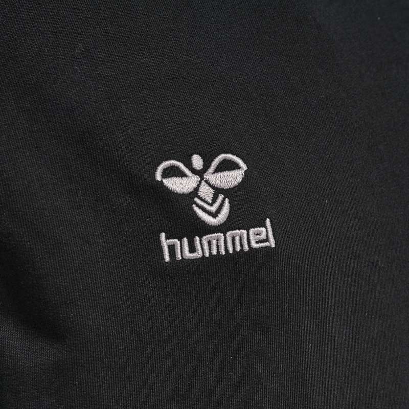 Dětské Mikina s Kapucí Hummel Move Grid Cotton Černé | 767941-392