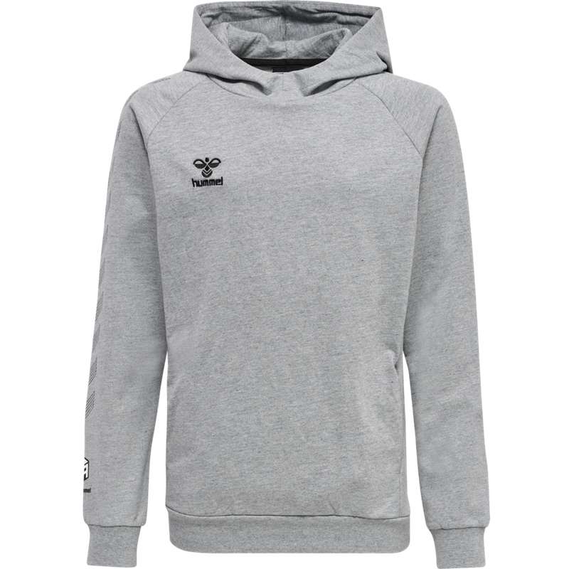 Dětské Mikina s Kapucí Hummel Move Grid Cotton Šedé | 252380-862
