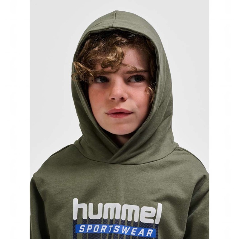 Dětské Mikina s Kapucí Hummel Tukas Olivy Zelené | 597351-999