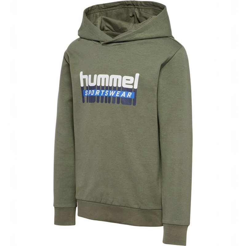 Dětské Mikina s Kapucí Hummel Tukas Olivy Zelené | 597351-999