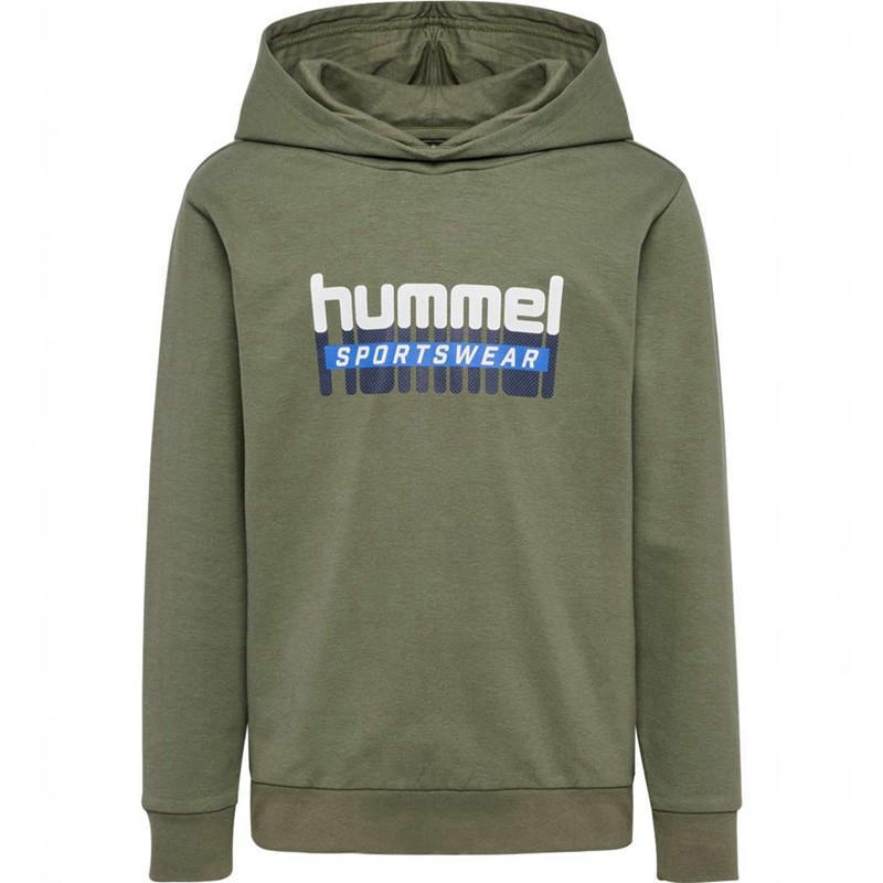 Dětské Mikina s Kapucí Hummel Tukas Olivy Zelené | 597351-999