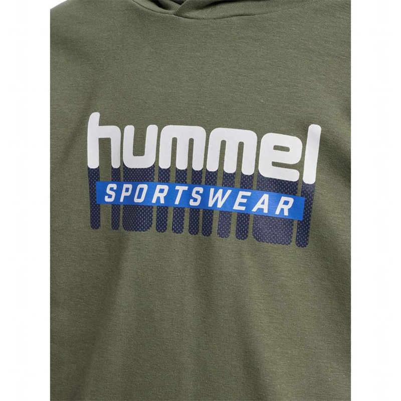 Dětské Mikina s Kapucí Hummel Tukas Olivy Zelené | 597351-999