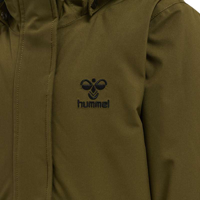 Dětské Mikina s Kapucí Hummel Urban Tex Olivy Zelené | 588425-587