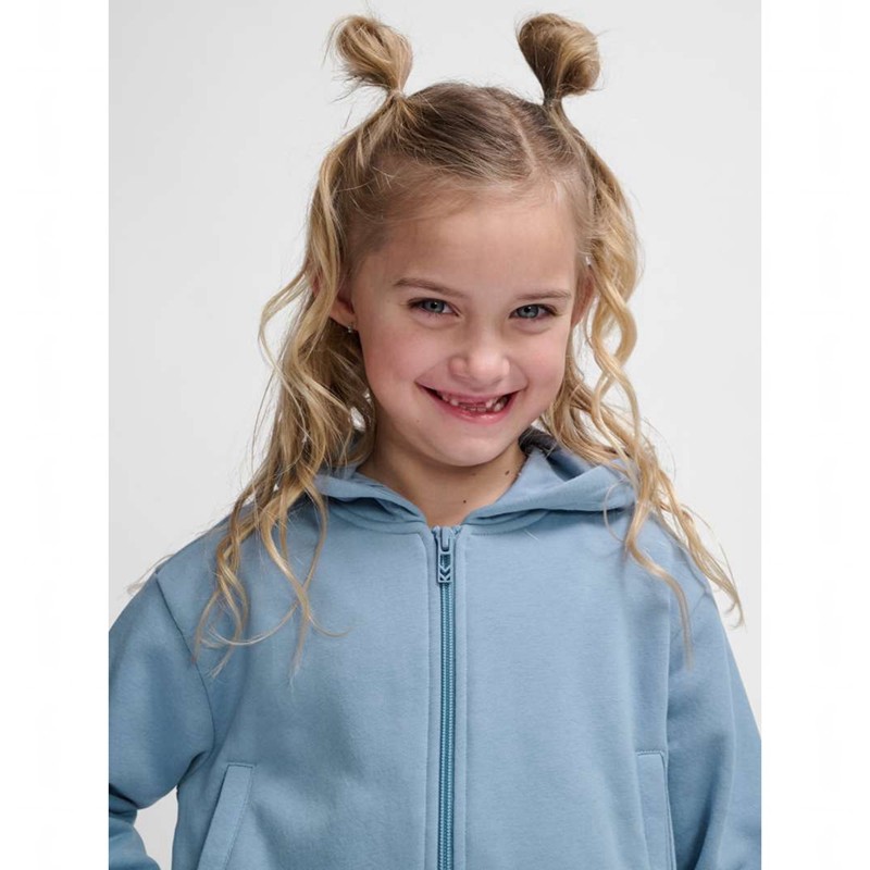 Dětské Mikina s Kapucí Hummel Zippi Zip Blankyt | 140898-052