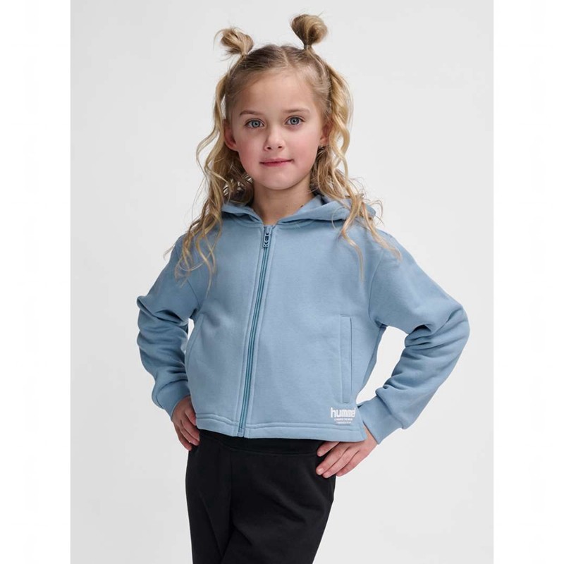 Dětské Mikina s Kapucí Hummel Zippi Zip Blankyt | 140898-052