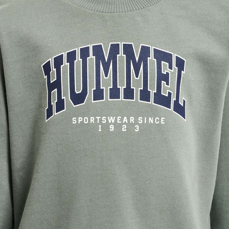 Dětské Mikiny Hummel Fast Lime Šedé | 228643-623