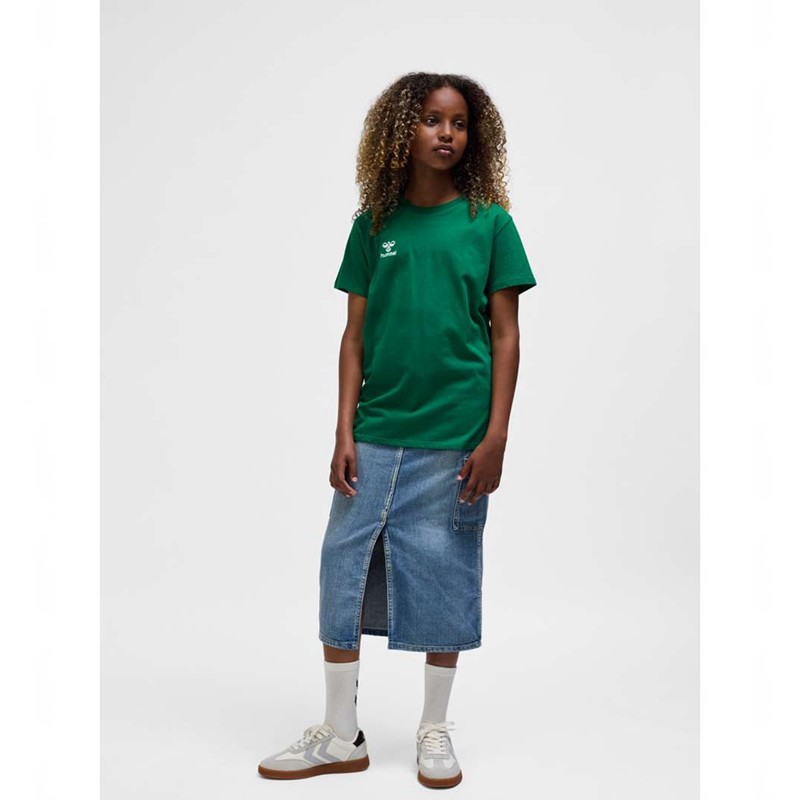 Dětské Mikiny Hummel Go 2.0 S/S Zelene | 237799-251