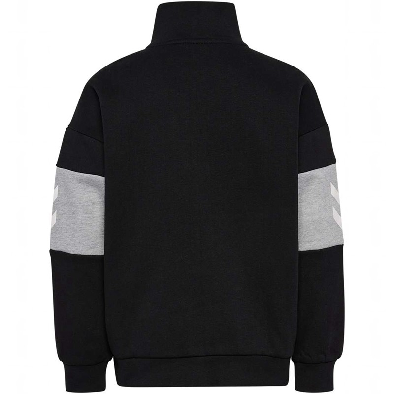 Dětské Mikiny Hummel Heron Half Zip Černé | 002498-500