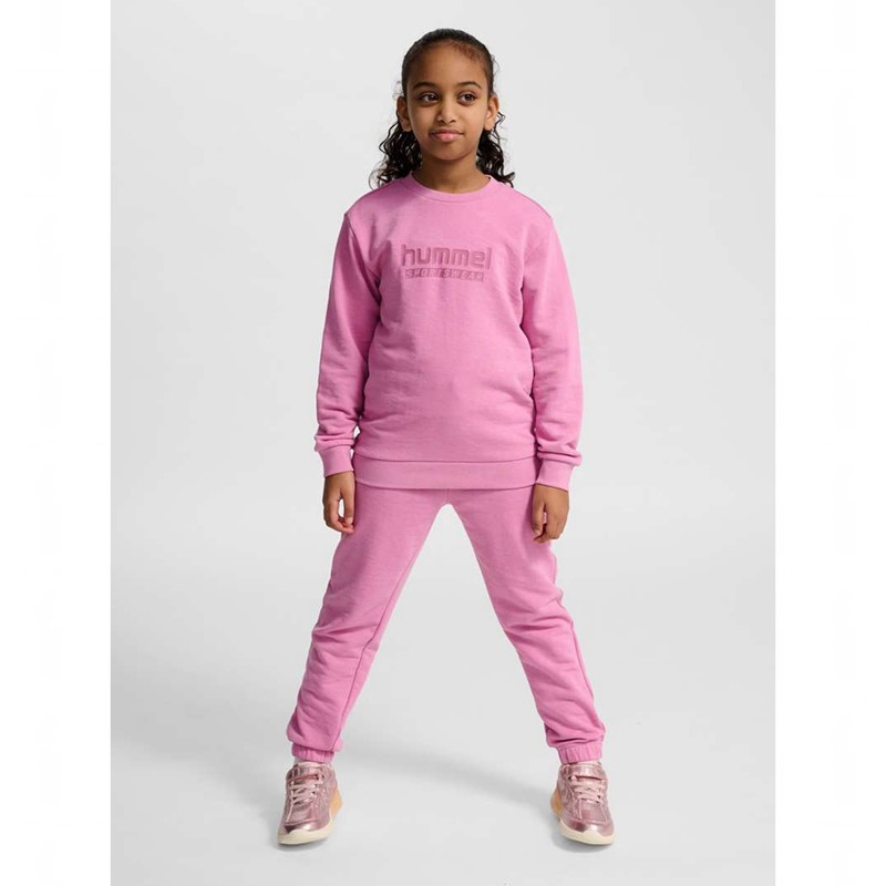 Dětské Mikiny Hummel Jr Base Růžové | 105794-343