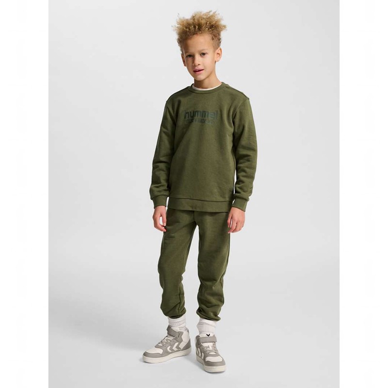 Dětské Mikiny Hummel Jr Base Zelene | 895608-903