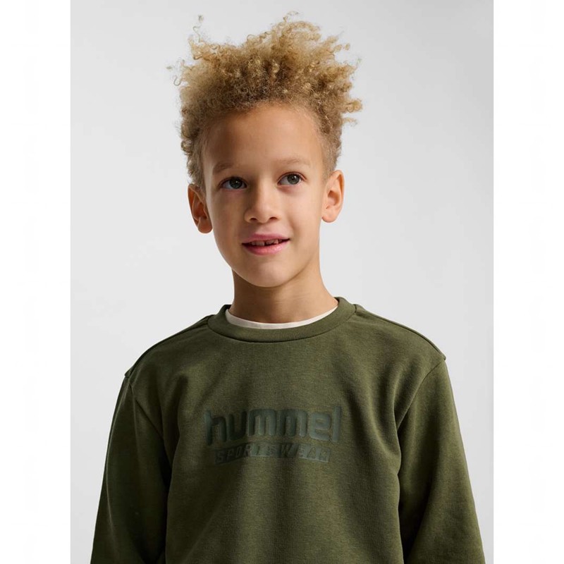 Dětské Mikiny Hummel Jr Base Zelene | 895608-903