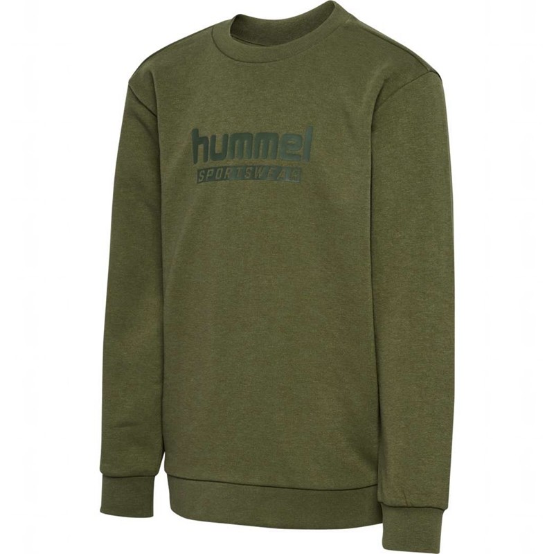 Dětské Mikiny Hummel Jr Base Zelene | 895608-903