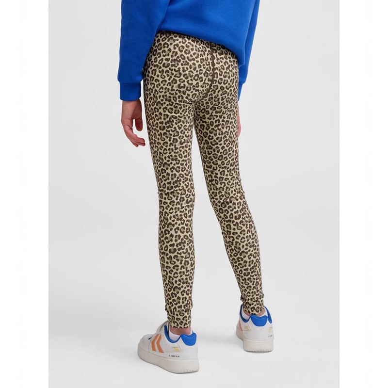 Dětské Mikiny Hummel Jr Fast Mid Waist Leopard | 320075-970